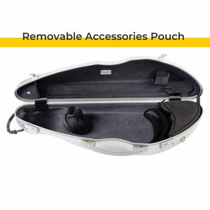 Bam La Defense Slim Violin Case Removable Accessories Pouch