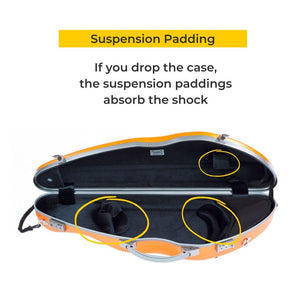 Bam La Defense Slim Violin Case Suspension Padding