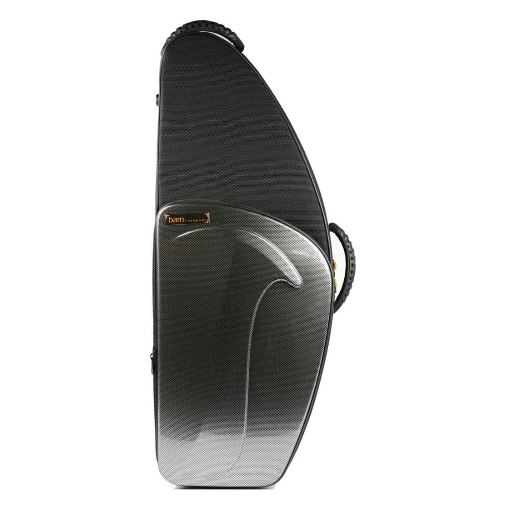 Bam New Trekking Tenor Sax Case Silver Carbon