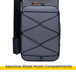 Bam Peak Performance Violin Case Spacious Music Compartment