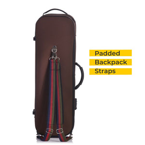 Bam St. Germain Oblong Violin Case Backpack Straps