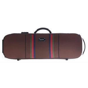 Bam St. Germain Oblong Violin Case Black Brown