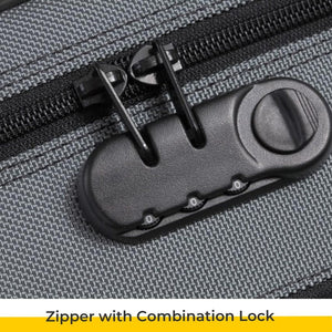 Bam St. Germain Oblong Violin Case Zipper With Combination Lock