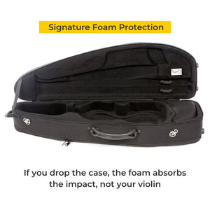 Bam St. Germain Shaped Violin Case Foam Protection