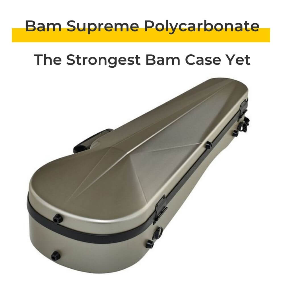 Bam Supreme L'opera Violin Case Polycarbonate Shell