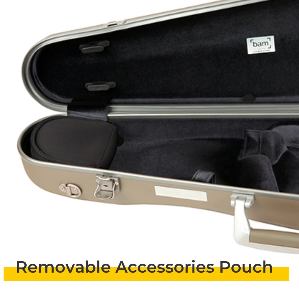 Bam Supreme Violin Case | Sleek and Protective