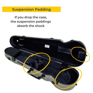 Bam Supreme L'opera Violin Case Suspension Padding