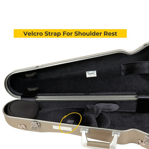 Bam Supreme L'opera Violin Case Velcro Strap For Shoulder Rest