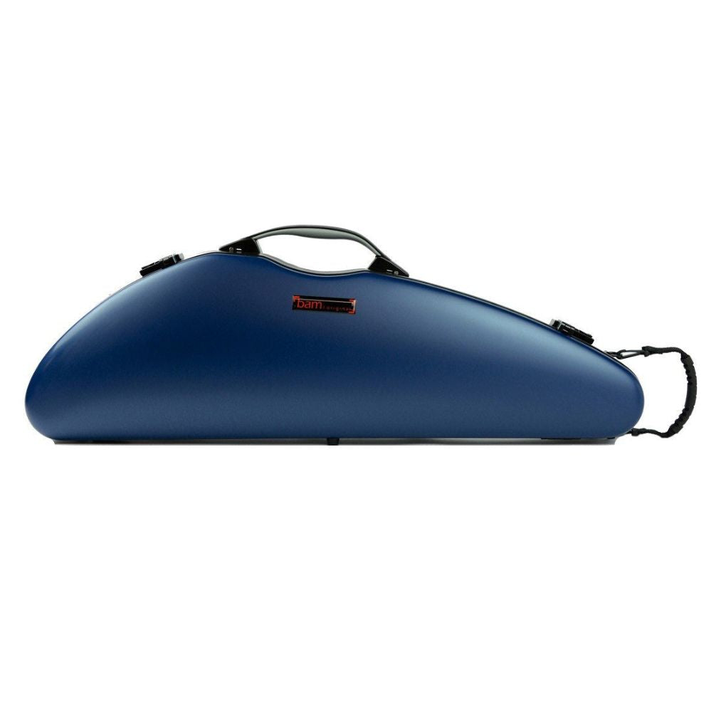 Bam Hightech Slim Violin Case unique half-moon design