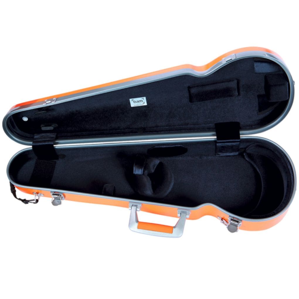 Bam La Defense Contoured Violin Case suspension system