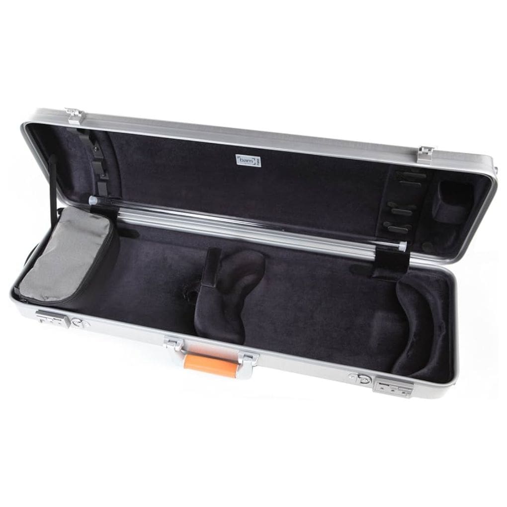 Bam La Defense Oblong Violin Case velcro strap for shoulder rest