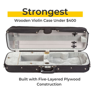 Bobelock 1017 Violin Case Strongest Wooden Case Available