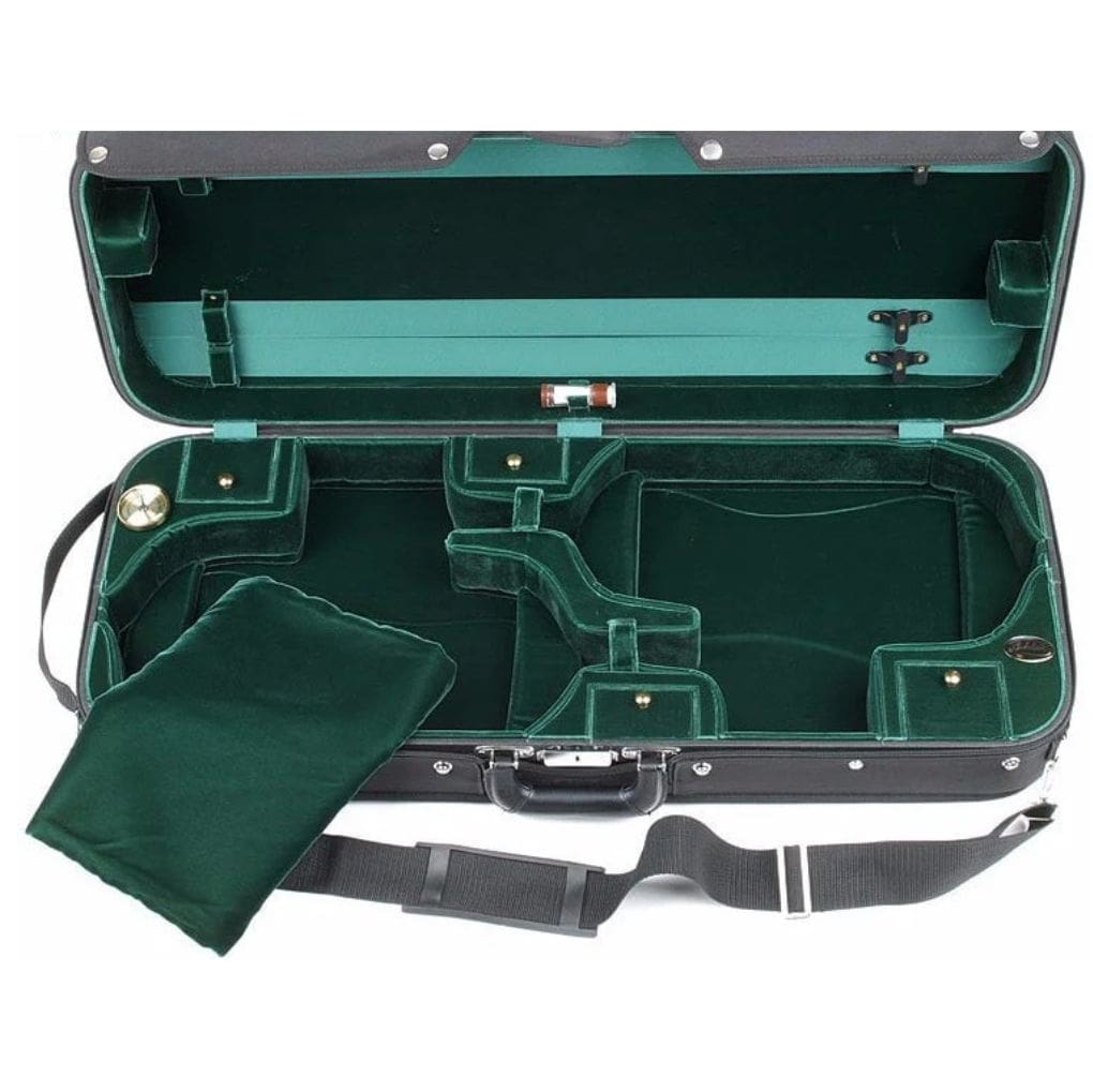 Bobelock 1051 Double Violin Case Green