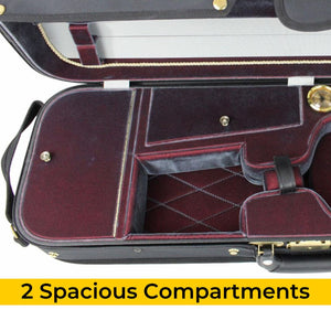 Bobelock Corregidor Violin Case Compartments