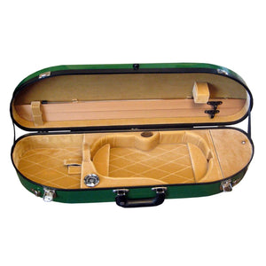 Bobelock Half Moon Violin Case Green