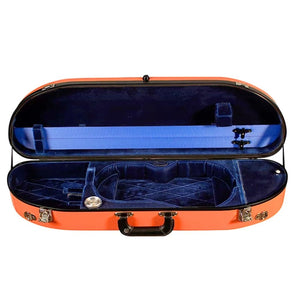 Bobelock Half Moon Violin Case Orange