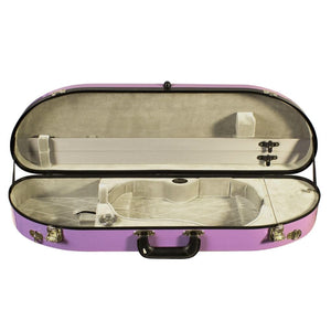 Bobelock Half Moon Violin Case Purple