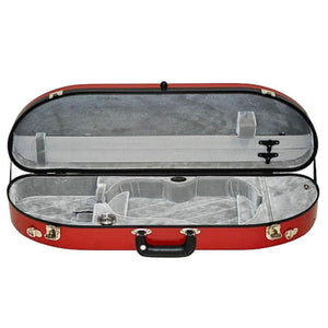 Bobelock Half Moon Violin Case Red