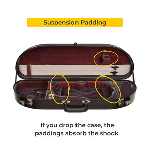 Bobelock Half Moon Violin Case Suspension Padding