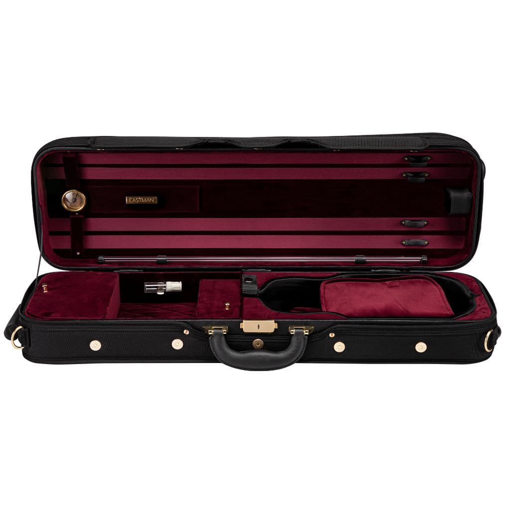 Eastman CA1908 Oblong Violin Case Red