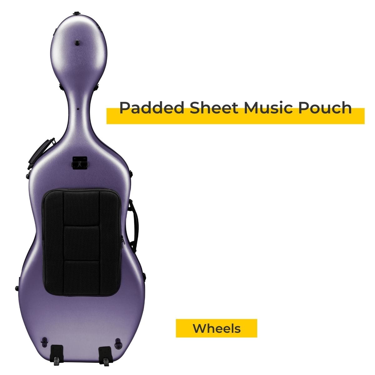 Eastman CACL30 Cello Case With Wheels