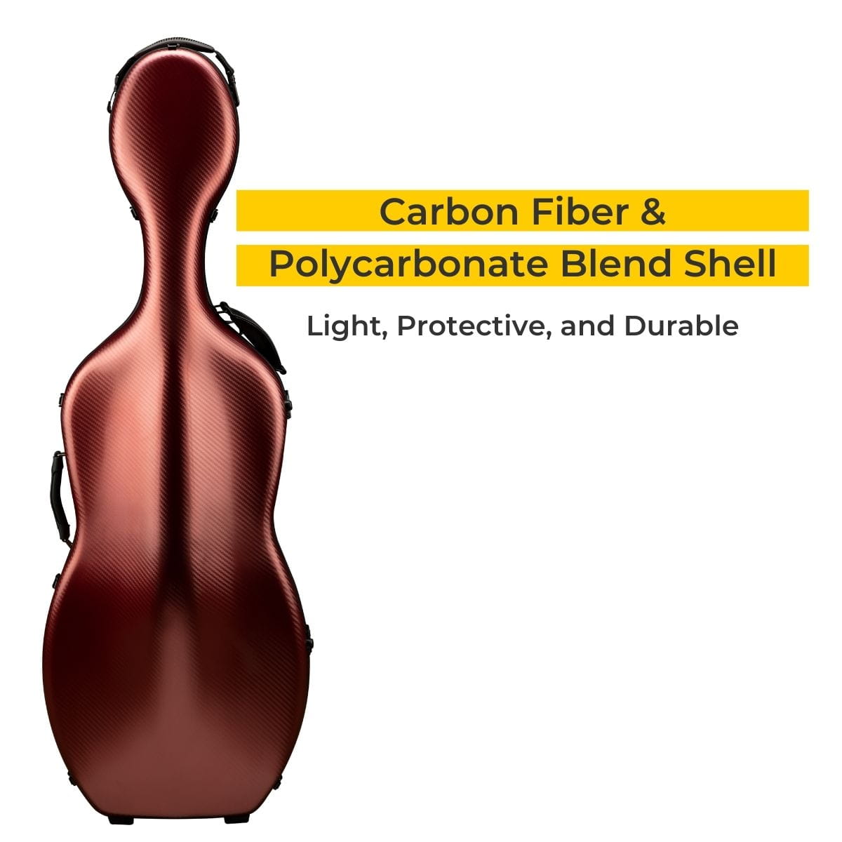 Eastman CACL50 Cello Case Hard Shell