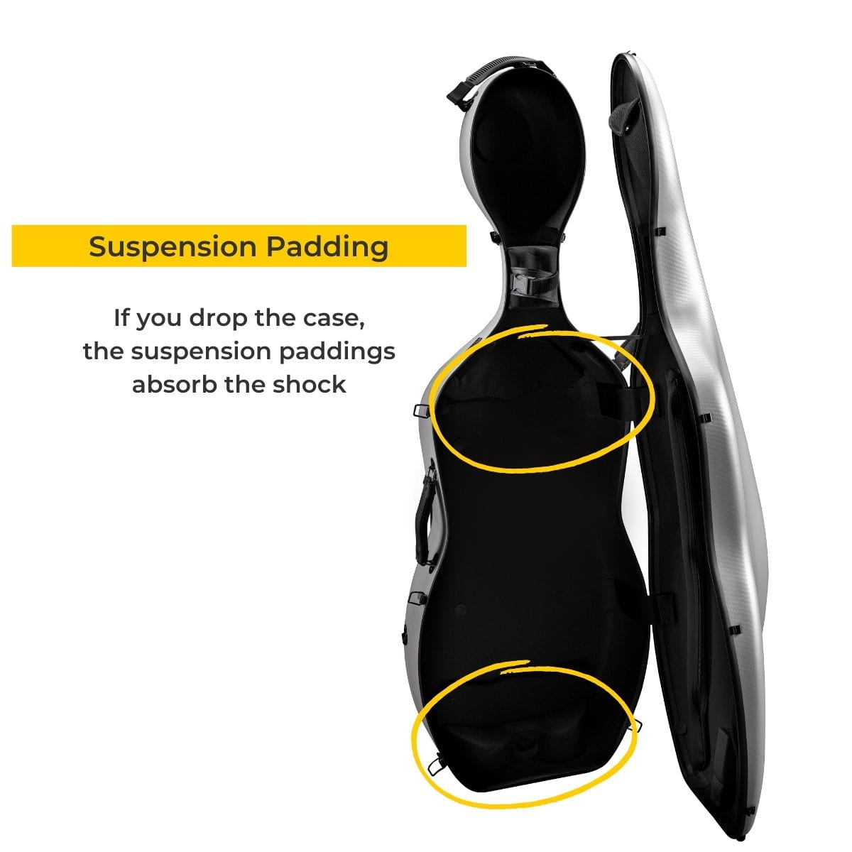Eastman CACL50 Cello Case Suspension Padding