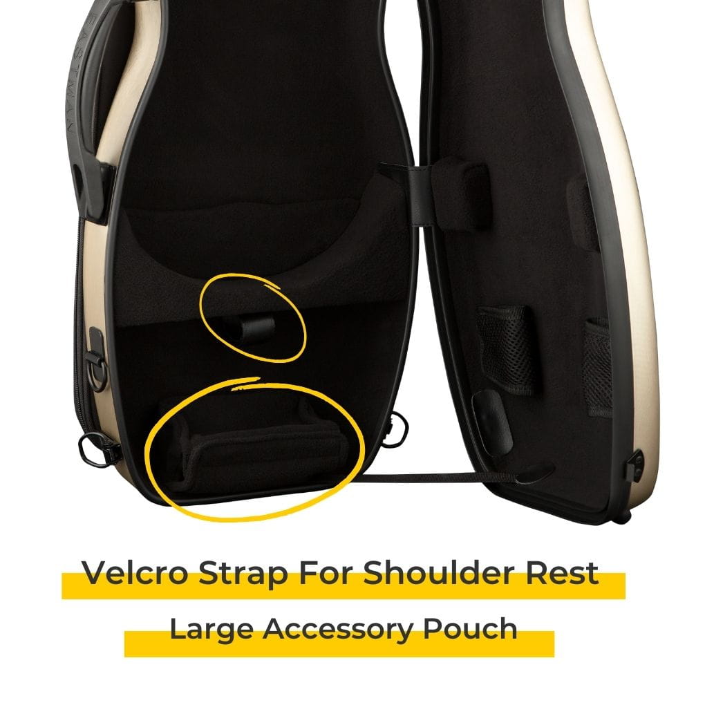 Eastman CAVL30 Violin Case Shoulder Rest Pouch