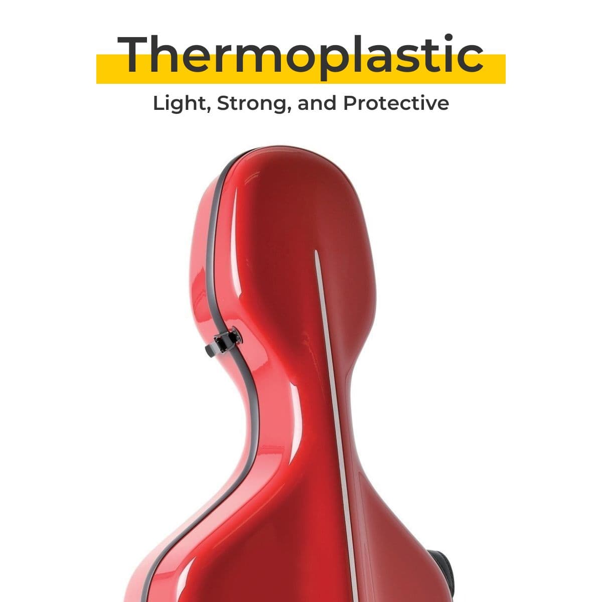 Gewa Air Cello Case Thermoplastic Shell