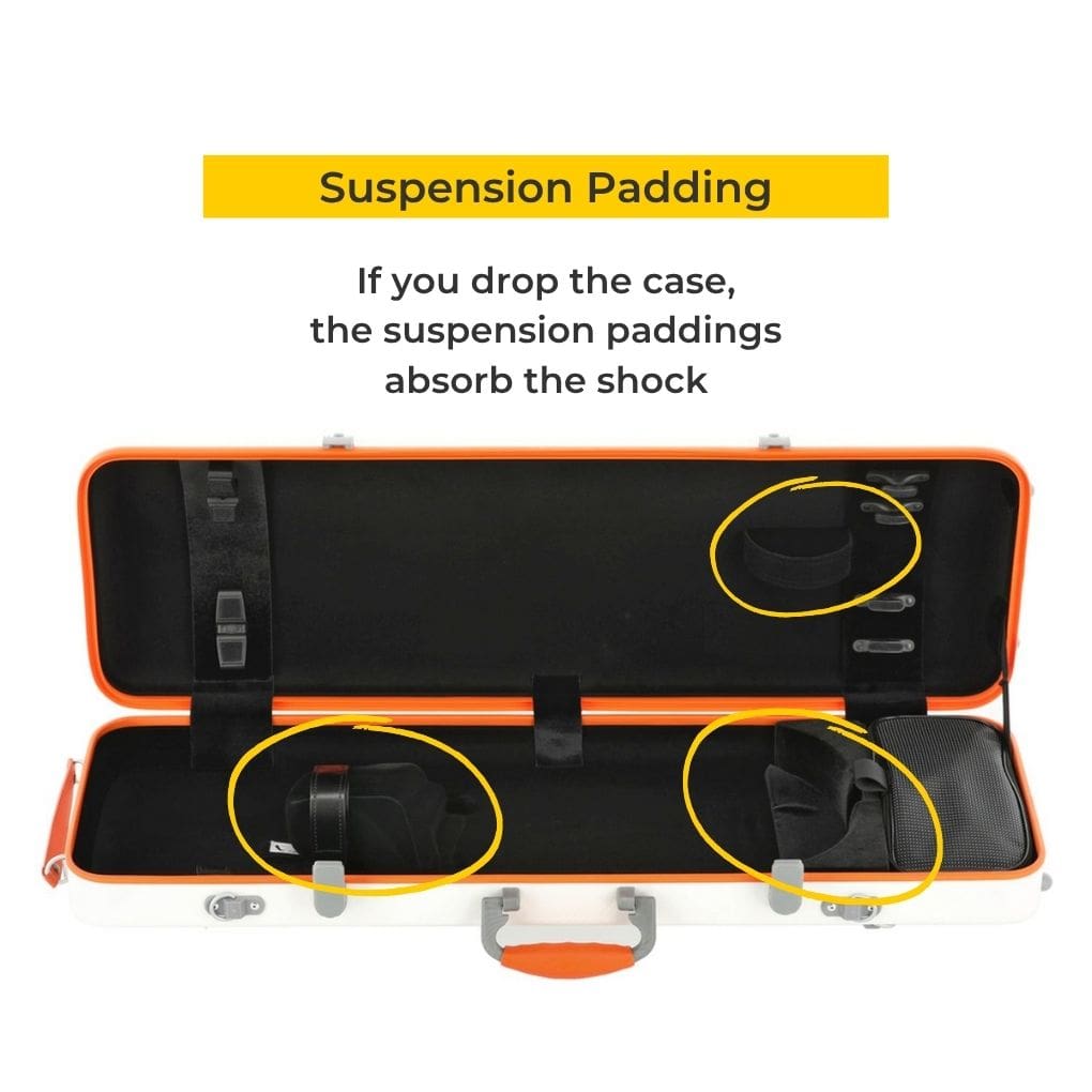 Gewa Pure Fun Oblong Violin Case Interior Padding