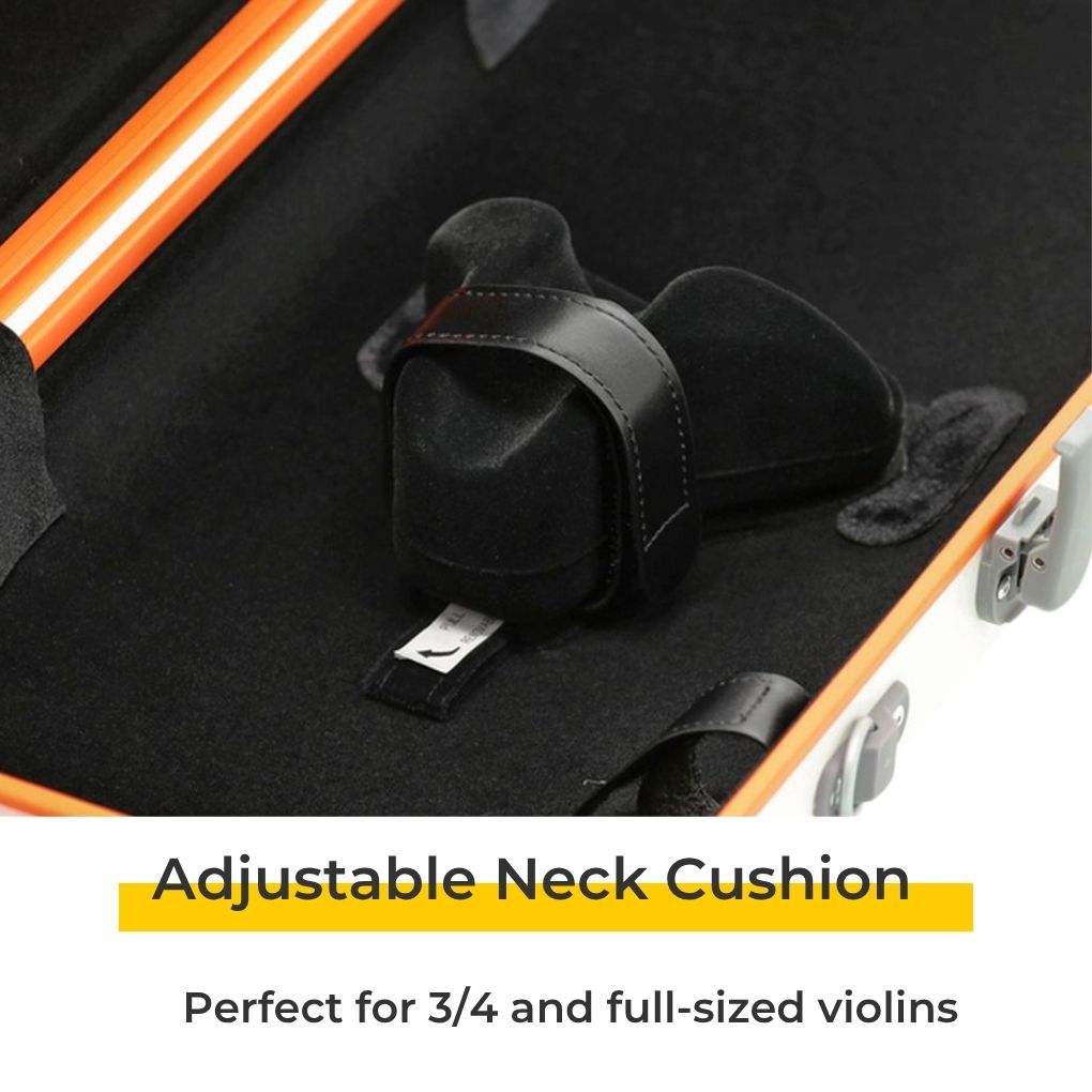 Gewa Pure Fun Oblong Violin Case Movable Neck Cushion