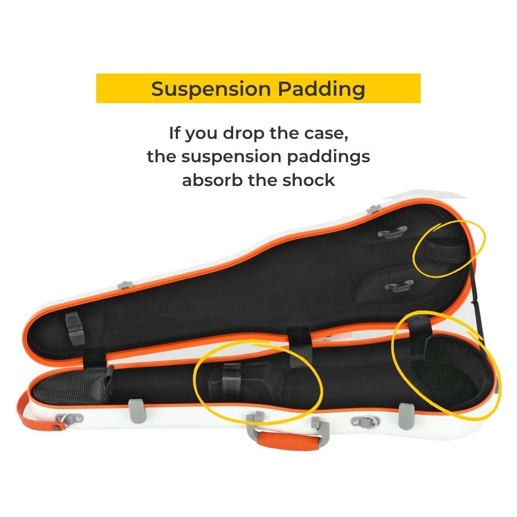 Gewa Pure Fun Shaped Violin Case Interior Padding