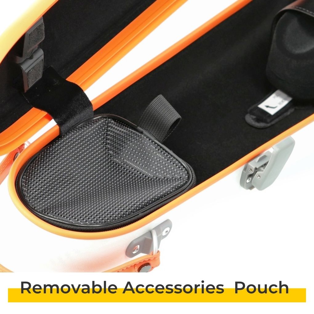 Gewa Pure Fun Shaped Violin Case Removable Accessories Pouch