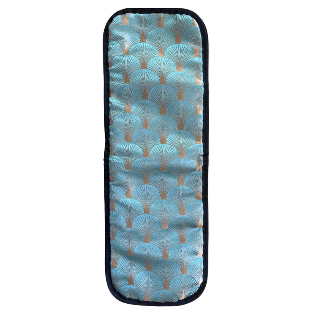 Great Violin Cases Premium Designer Violin Blanket Peacock Green