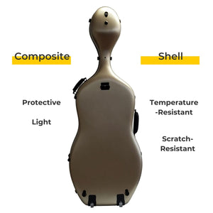 Howard Core CC4500 Cello Case Exterior