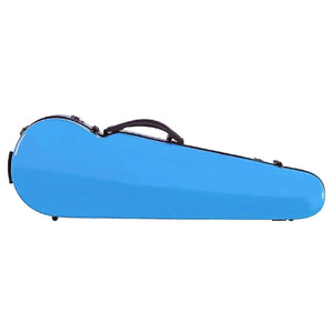 Howard Core Fiberglass Violin Case Blue