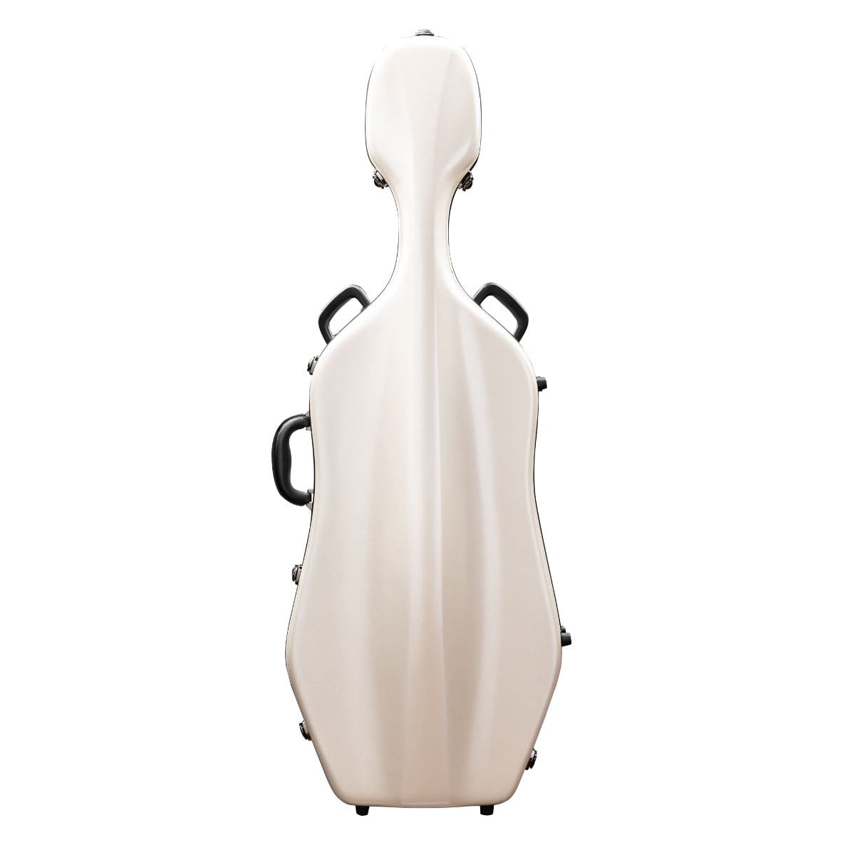 J.W. Eastman CACL18P Fiberglass Cello Case White