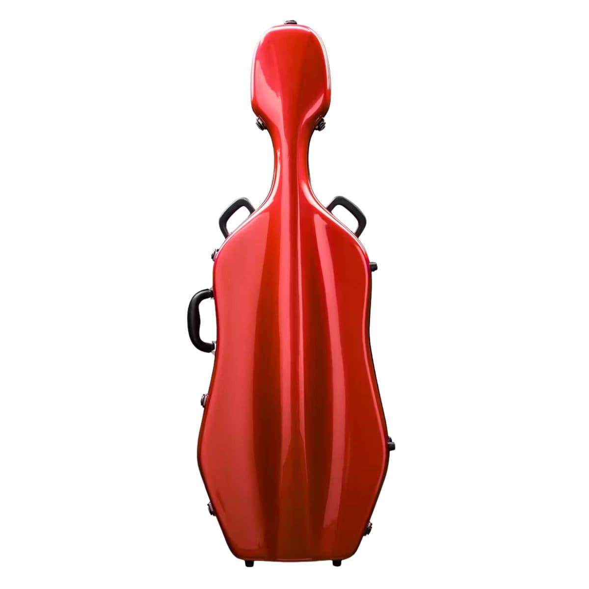 J.W. Eastman CACL28 Fiberglass Cello Case Fire Engine Red