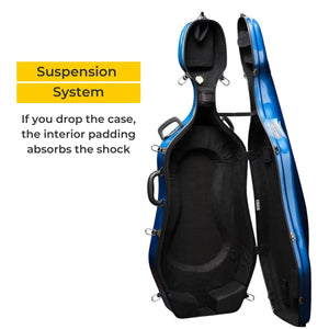 J.W. Eastman CACL28 Fiberglass Cello Case Suspension System