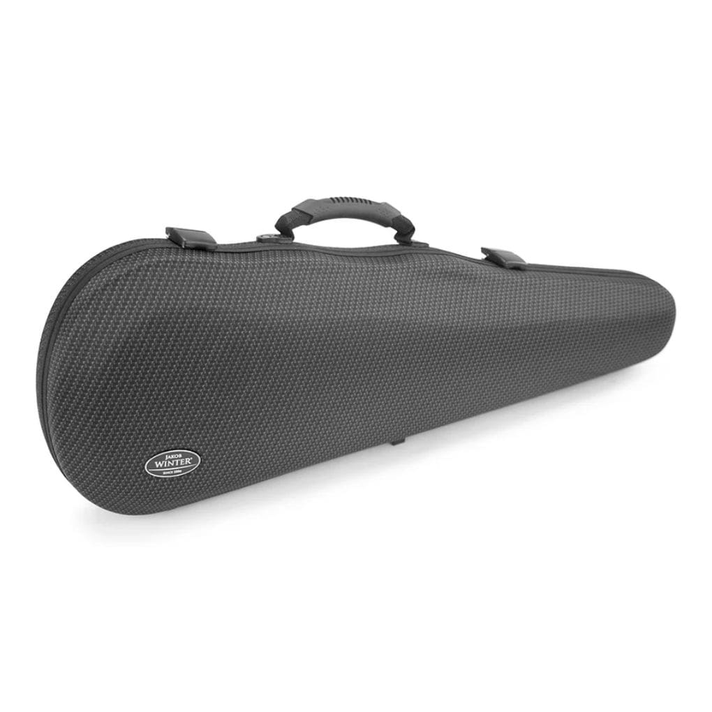 Jakob Winter Greenline Contoured Violin Case Carbon Grey