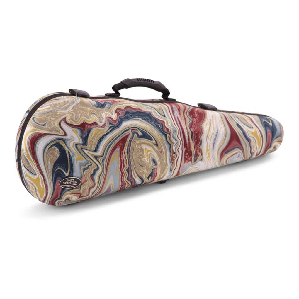 Jakob Winter Greenline Contoured Violin Case Marble