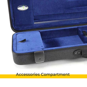 Jakob Winter Greenline Oblong Violin Case Accessories Compartment