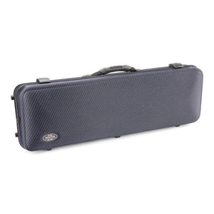 Jakob Winter Greenline Oblong Violin Case Carbon Blue No Music Pouch