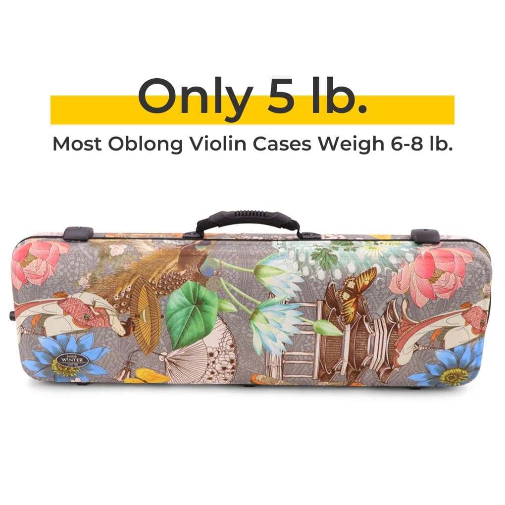 Jakob Winter Greenline Oblong Violin Case | Unique Designs