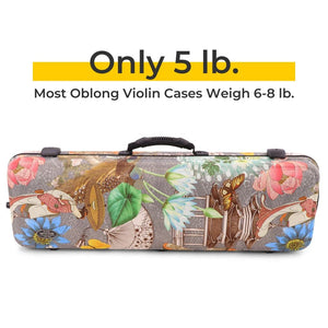 Jakob Winter Greenline Oblong Violin Case Lightweight Violin Case