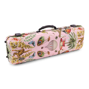 Jakob Winter Greenline Oblong Violin Case Pink Alice