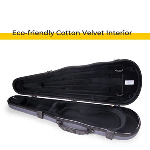 Jakob Winter Techleather Violin Case Velvet Interior