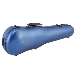 Mirage Carbonpoly Shaped Violin Case Blue 