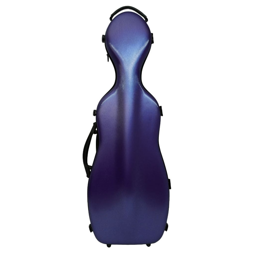 Molto Cello-Shaped Viola Case Marine Blue