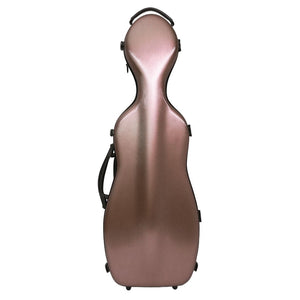 Molto Cello-Shaped Viola Case Rose Gold